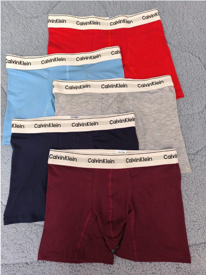 6 Boxer CK en algodon + 6pares de Medias